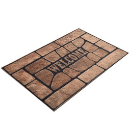 Conceptum Felpudo PVC 40 x 60 cm Antideslizante Lavable a Máquina para Entrada de Hogar